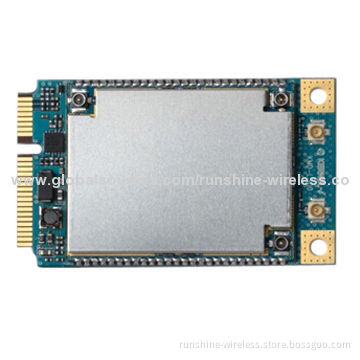4G TDD LTE Mini PCIE Module Wireless Card with Qualcomm Chipset, Measures 36.5 x 50.95 x 4.35mm